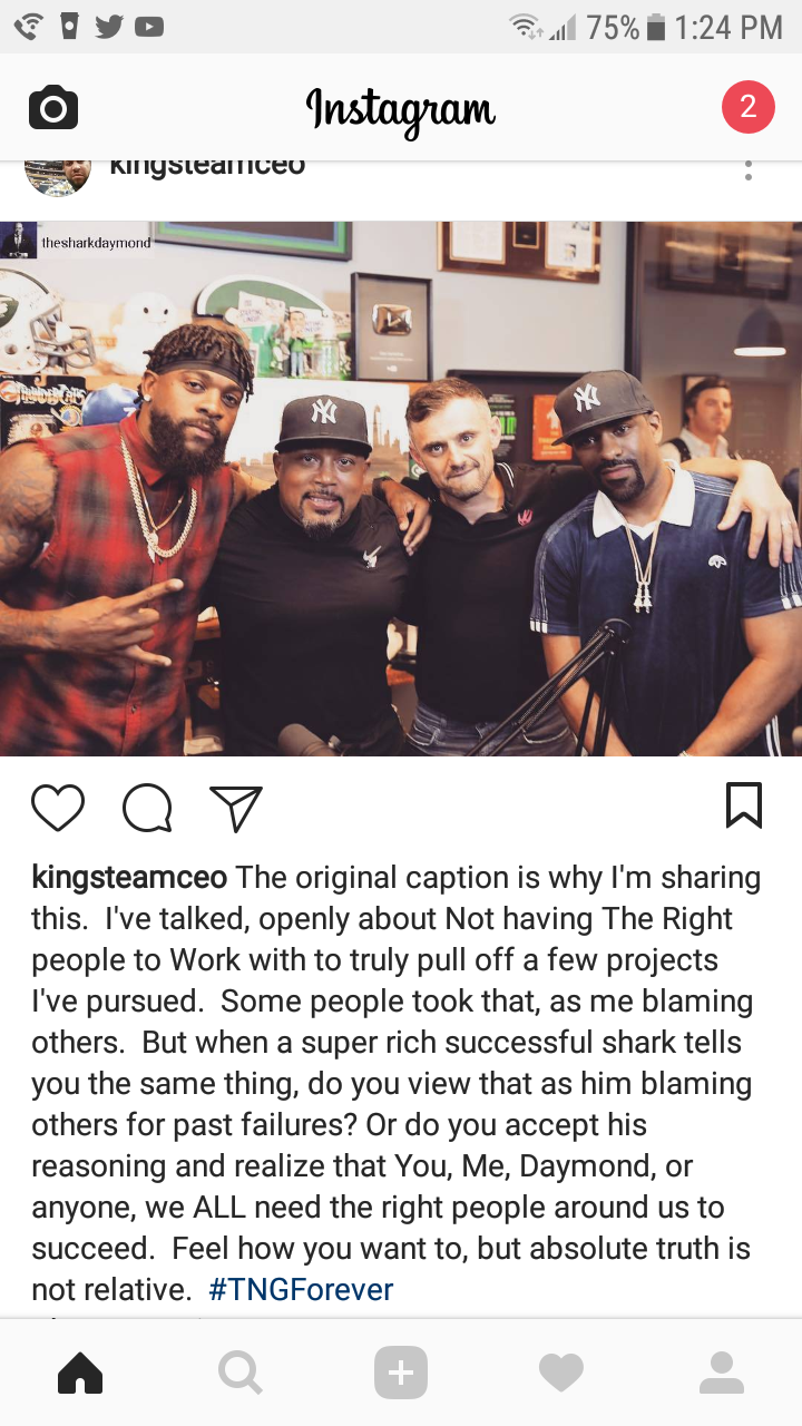 Some shark advice on failure